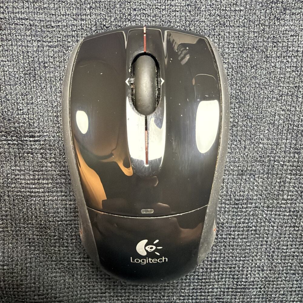 Logitech M505 Black Wireless Laser Mouse M-RBY125 w/ USB Unify Receiver Tested